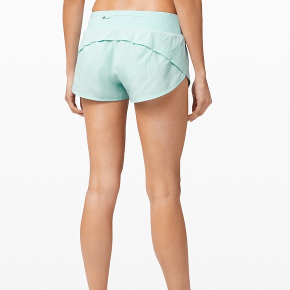 last chance!!! NWT lulu blue glow speed up shorts - Picture 6 of 6